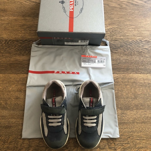 prada kids shoes